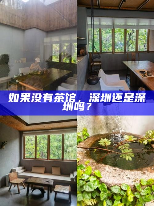 如果没有茶馆，深圳还是深圳吗？
